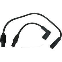 Custom-Fit Spark Plug Wire Kit — 8 mm, 21-1/2", Black