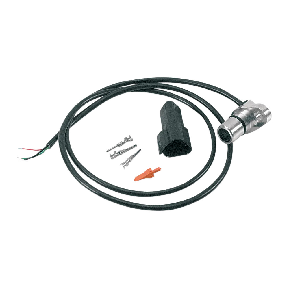 Transmission Speedometer Sensor — Black, Chrome