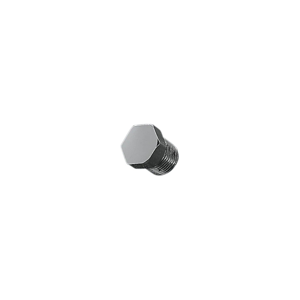 Chrome Hex Drain Plug — 1/8" NPT (Male)