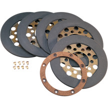 Wet or Dry Friction Plate Set — DRAG SPECIALTIES, 17-0010A-BOX