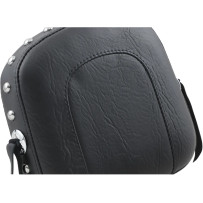 Almohadilla para barra Sissy estilo soporte — 9 in alto, 9.5 in ancho, Negro