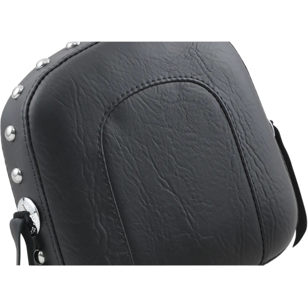 Almohadilla para barra Sissy estilo soporte — 9 in alto, 9.5 in ancho, Negro