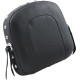 Bracket-Style Sissy Bar Pad — 9 in H, 9.5 in W, Black