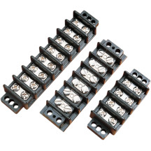 Junction Block — 8-pin, with screws, black