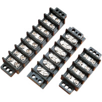 Junction Block — 8-pin, with screws, black