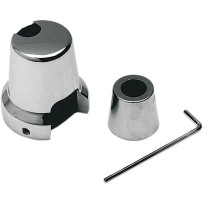 Oil Pressure Sending Unit Cover — Chrome