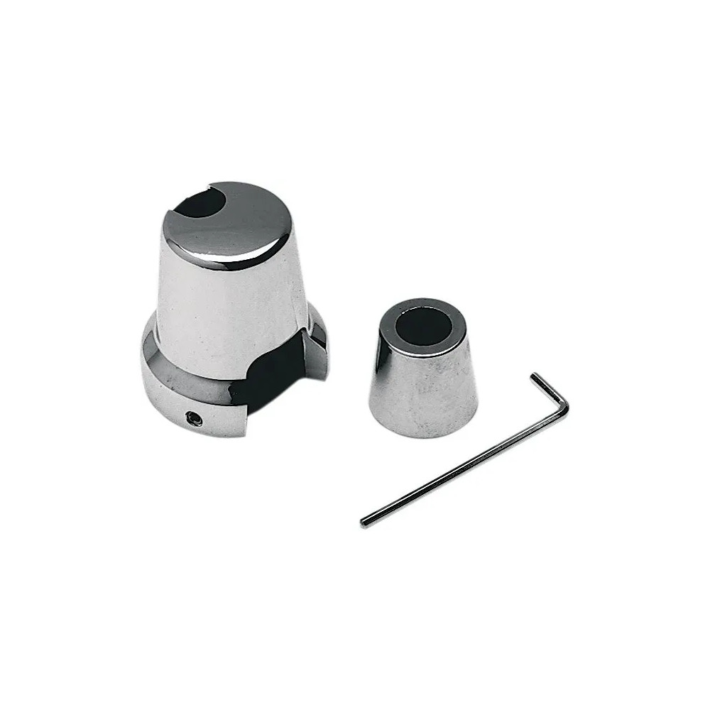 Oil Pressure Sending Unit Cover — Chrome