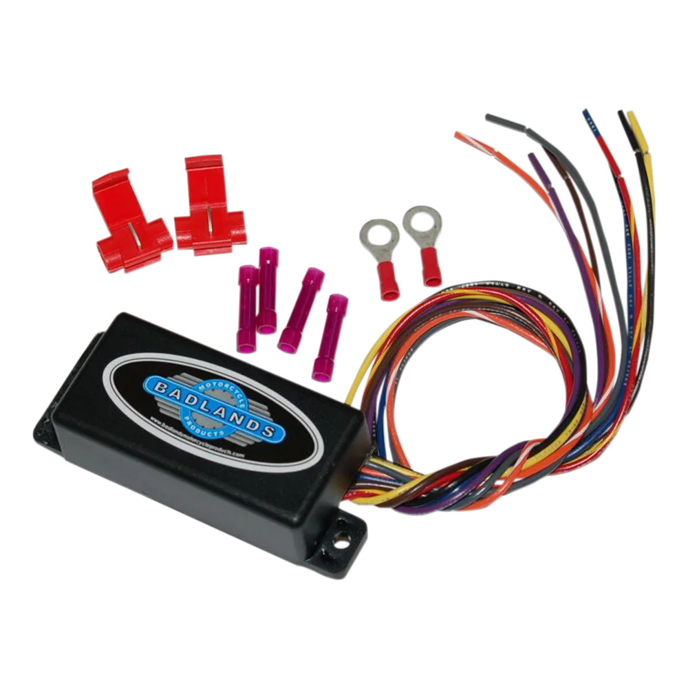Run, Brake and Turn Signal Module — 12V, Black