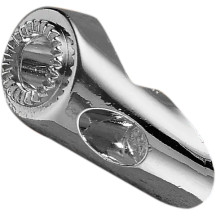 Soporte de intermitente a lámpara — cromado, delantero/trasero, para Harley-Davidson