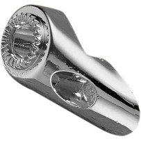 Turn Signal Bracket-to-Lamp Mount — Chrome, Front/Rear, fits Harley-Davidson