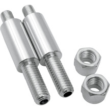 Rear Turn Signal Hardware — Chrome finish, 31.8 mm (1-1/4"), rear