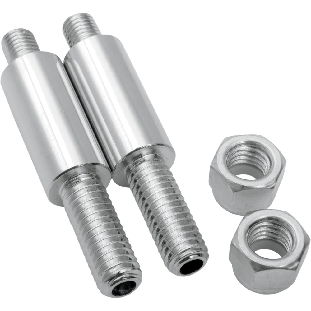 Rear Turn Signal Hardware — Chrome finish, 31.8 mm (1-1/4"), rear