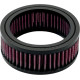 Filtro de aire de reemplazo High-Flow — 102.00 mm diámetro interior, 51.00 mm altura, Rojo