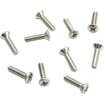 Air Cleaner Cover Screws — Stainless steel, 10-pack