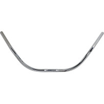 Bikini Beach Bar Handlebar — 87.5 cm width, 11.5 cm rise, 25.4 mm clamp, Chrome