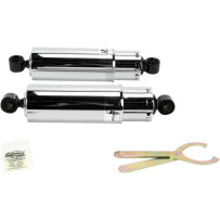 412 Series Shocks — 279.40 mm (11.00 in), Chrome