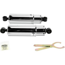 412 Series Shocks — 305 mm (12"), chrome