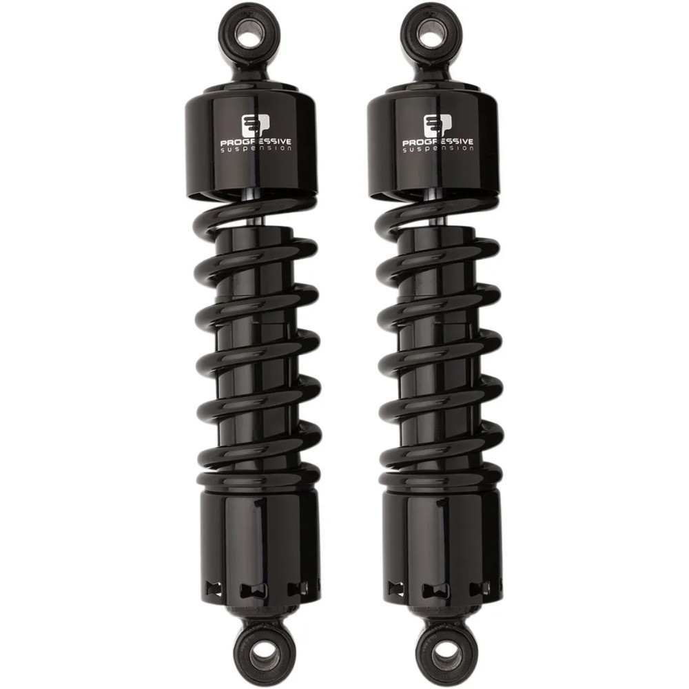 412 Series Shocks — 305 mm (12") length, Black, Heavy Duty