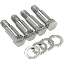 Softail Shock Mounting Kit — Chrome