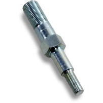 Shock Stud — Upper mount, Chrome, zinc-plated