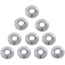 Cup Washers — 12.70 mm (0.50") inside diameter, Chrome, 10 pack