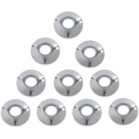 Cup Washers — 12.70 mm (0.50") inside diameter, Chrome, 10 pack