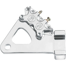 Caliper Kit — 292 mm (11-1/2") rotor, rear mount, Polished