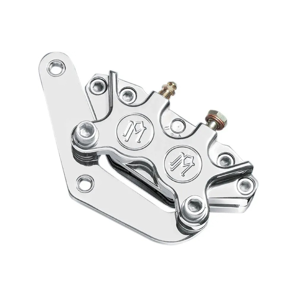 Caliper Kit — 292 mm rotor, front mount, Chrome