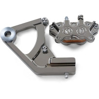 Caliper Kit — 292 mm (11-1/2"), rear, Chrome