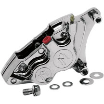 Four-Piston Differential-Bore Caliper — 4 piston, 292 mm (11.5"), front left, polished
