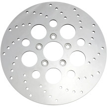 Polished Stainless Steel Rotor — 292 mm (11.5"), Silver