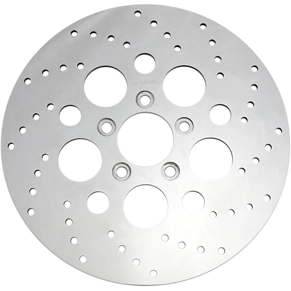 Polished Stainless Steel Rotor — 292 mm (11.5"), Silver