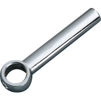 Clutch Lever Rod End — Chrome