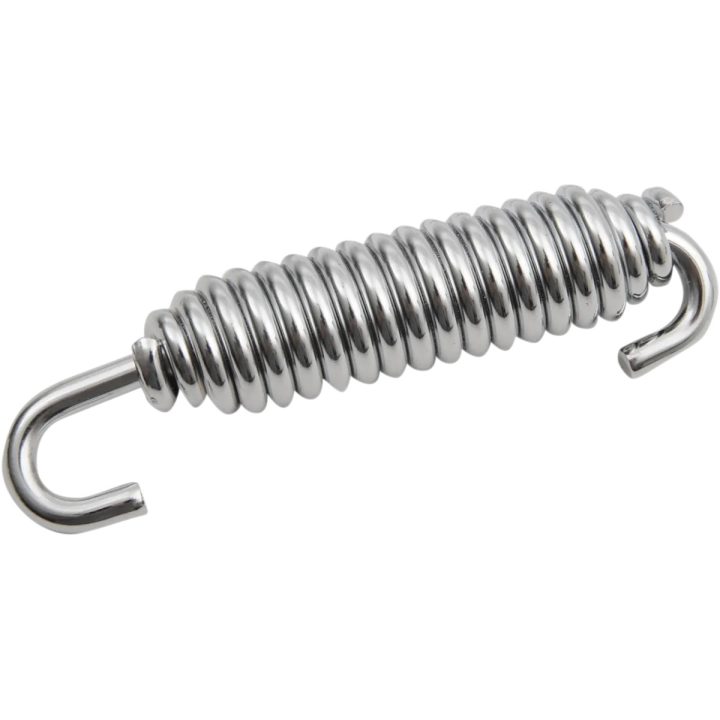 Resorte para caballete — 86,3 mm (3,4"), cromado