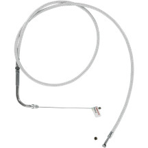 Sterling Chromite II® Braided Cable for Harley-Davidson — 78 cm (30-3/4") housing, Throttle