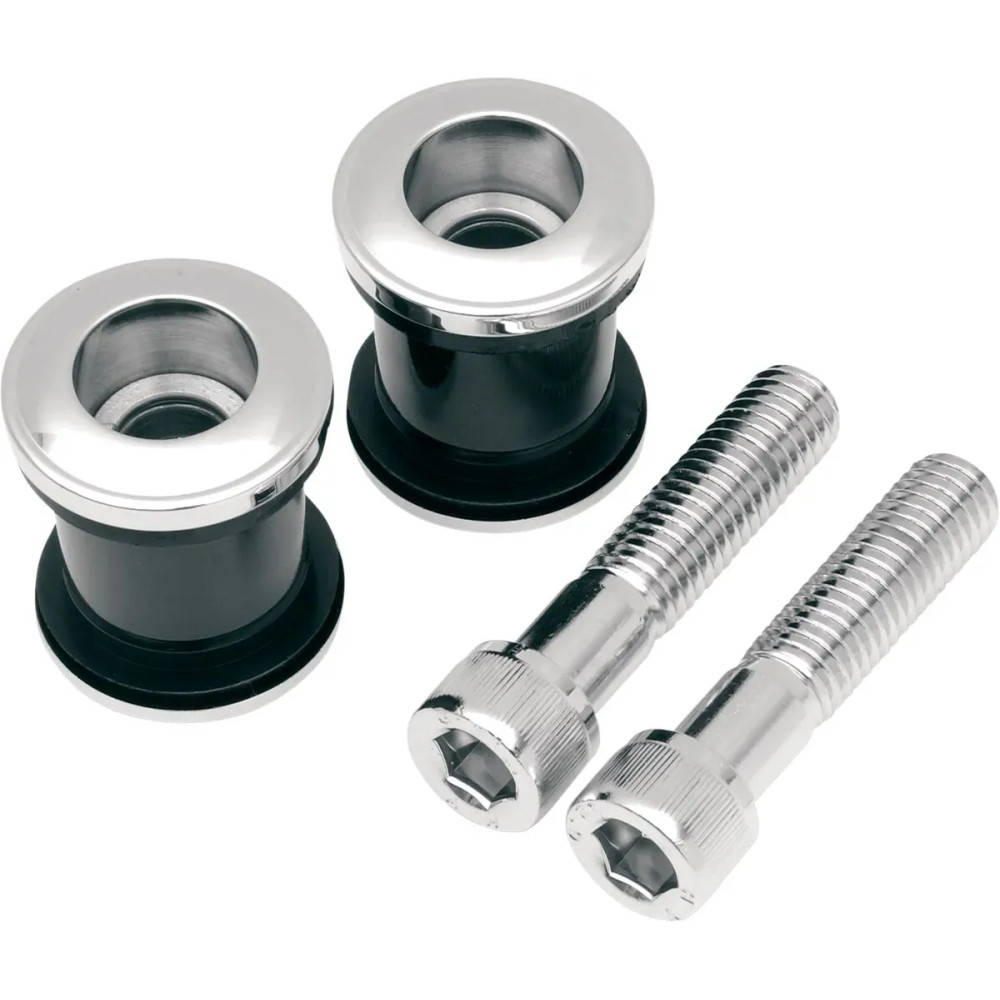 Flush Handlebar Riser Bushing Kit — Chrome