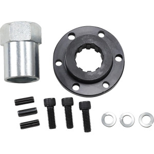 Inserto espaciador — desplazamiento 1/2", cromo