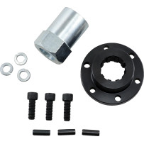 Spacer Insert — Pulley, Chrome