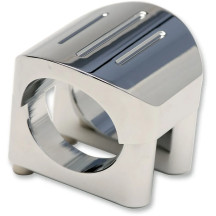 Speedometer Mount — 31.75 mm (1.25") handlebar, Chrome