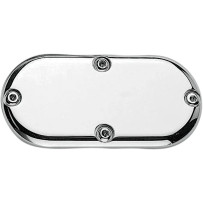 Chrome Billet Inspection Cover — Smooth