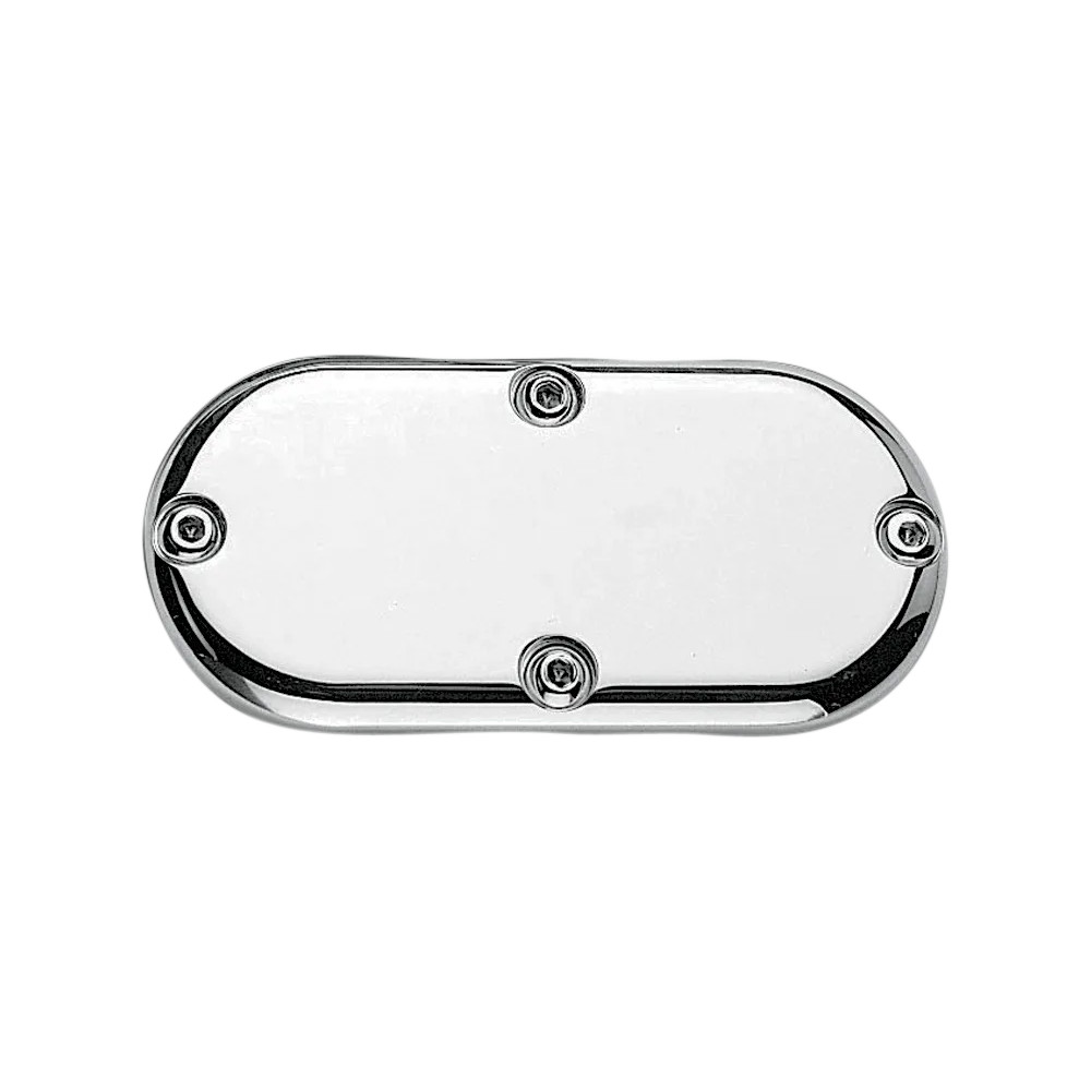 Chrome Billet Inspection Cover — Smooth