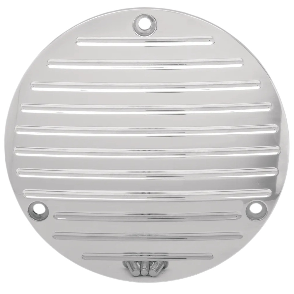 Tapa Millennium Derby — Aluminio macizo, Cromado, Ball-milled