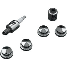 Headbolt Covers — 4 pack, chrome