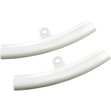 Rim Savers — White nylon, tire and wheel, pair
