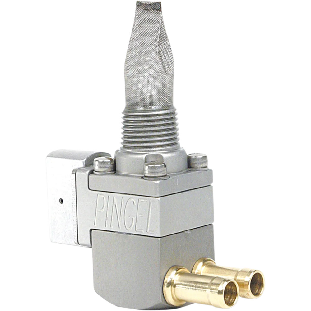 The Guzzler® Fuel Valve — 3/8" NPT, 7.9 mm (5/16") hose barb, aluminum anodized