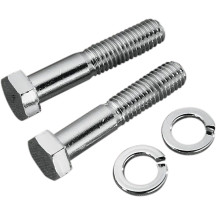 Custom Handlebar and Riser Mounting Bolts — 1/2-20, 2-3/4 in, Chrome