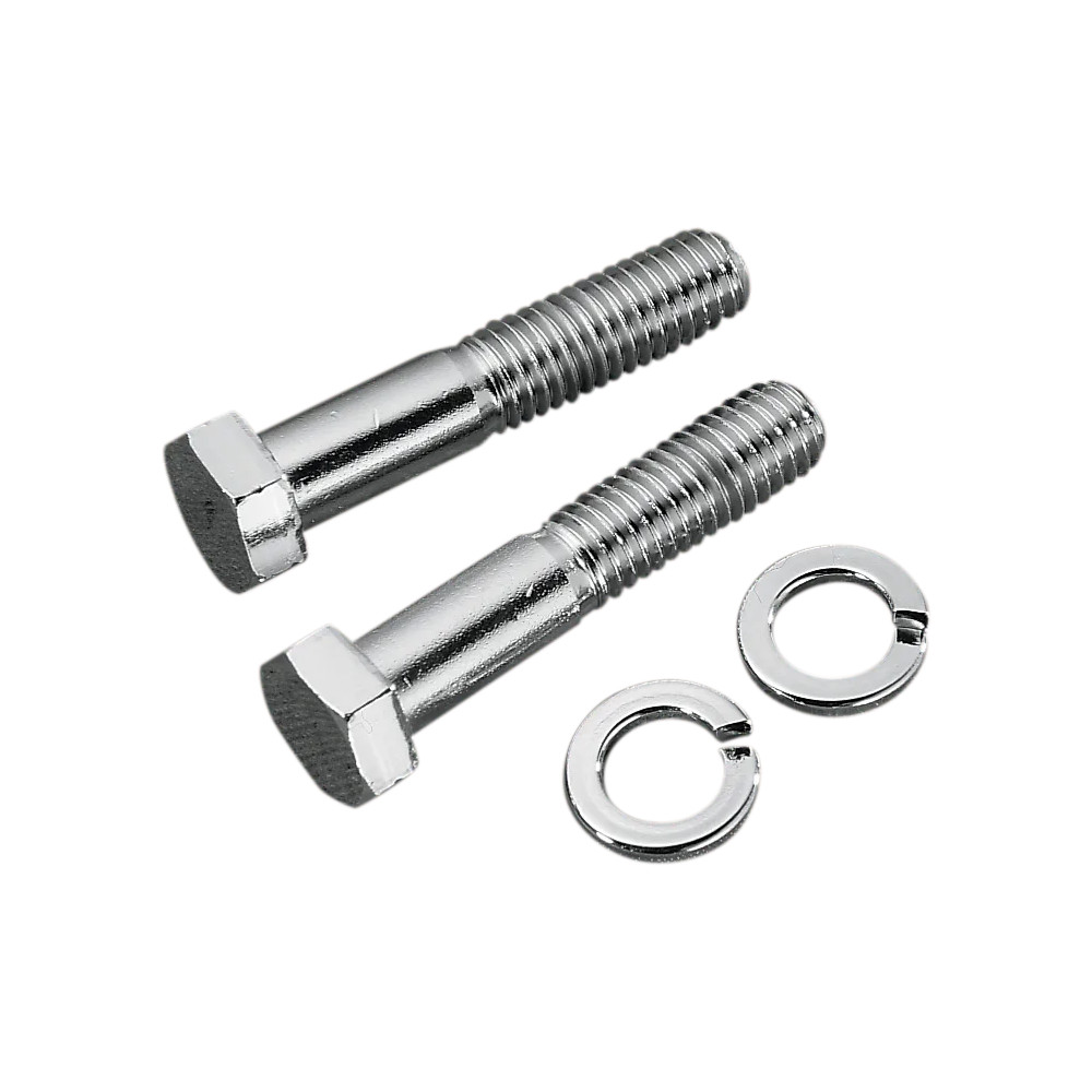 Custom Handlebar and Riser Mounting Bolts — 1/2-20, 2-3/4 in, Chrome