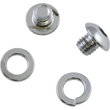 Softail Seat Bolt Kit — Seat post, Chrome