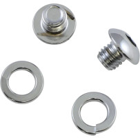 Softail Seat Bolt Kit — Seat post, Chrome