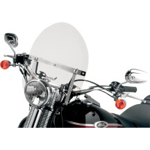 Mini parabrisas policial — Abrazadera de 1 pulg., 38 cm (15 pulg.) alto, 37 cm (14,5 pulg.) ancho